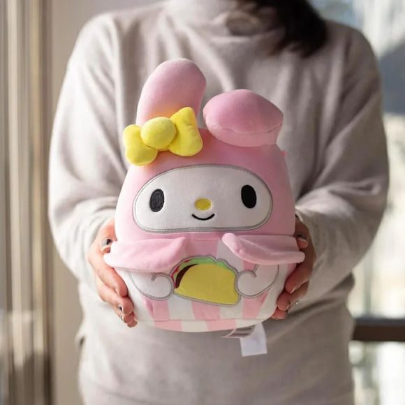 Melody with Taco Sanrio  Plush Soft and Squishy Stuffed Animal Hello Kitty Toy - Picture 6 of 6